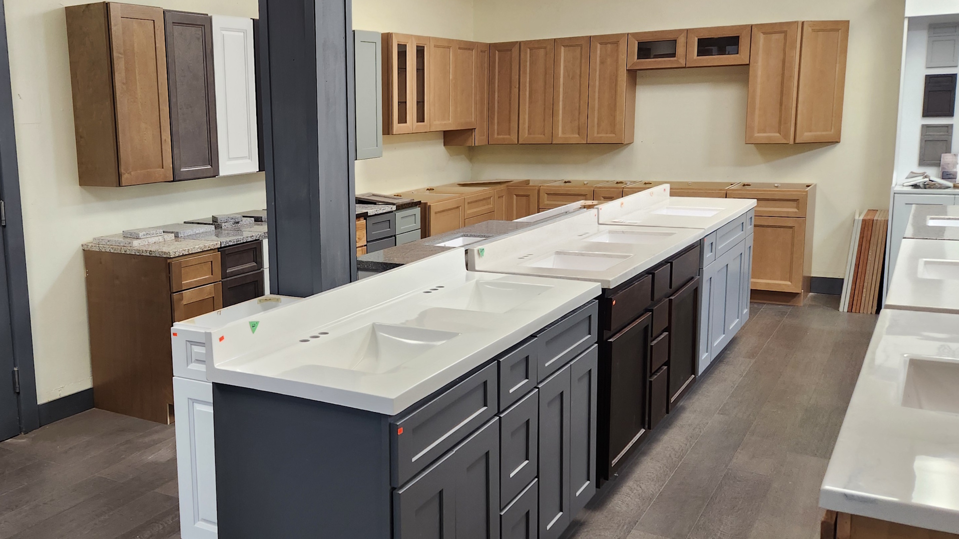 hanover, pa, hanover pa, mcsherrystown, new oxford, abbottstown, spring grove, gettysburg, york, carlisle, shippensburg, boiling springs, dillsburg, parkton md, monkton md, westminster md, eastern waterproof flooring, faircrest cabinets, j & k cabinets, vita cabinetry, fabuwood kitchen cabinetry, fibercon doors, interior doors, exterior doors, vanity tops, shower walls, shower bases, toilets, counter tops, molding, door trim, decking, adirondack chairs, farmhouse dining sets, fire pits, heirloom furniture,black mulch, brown mulch, red mulch, mushroom mulch, sifted top soil, crusher runs, #57, #8, Delaware river stone, ocean stone, landscape stone, quarry stone, masonry sand, screenins, stone, water garden supplies, brooks landscape suppy lard
